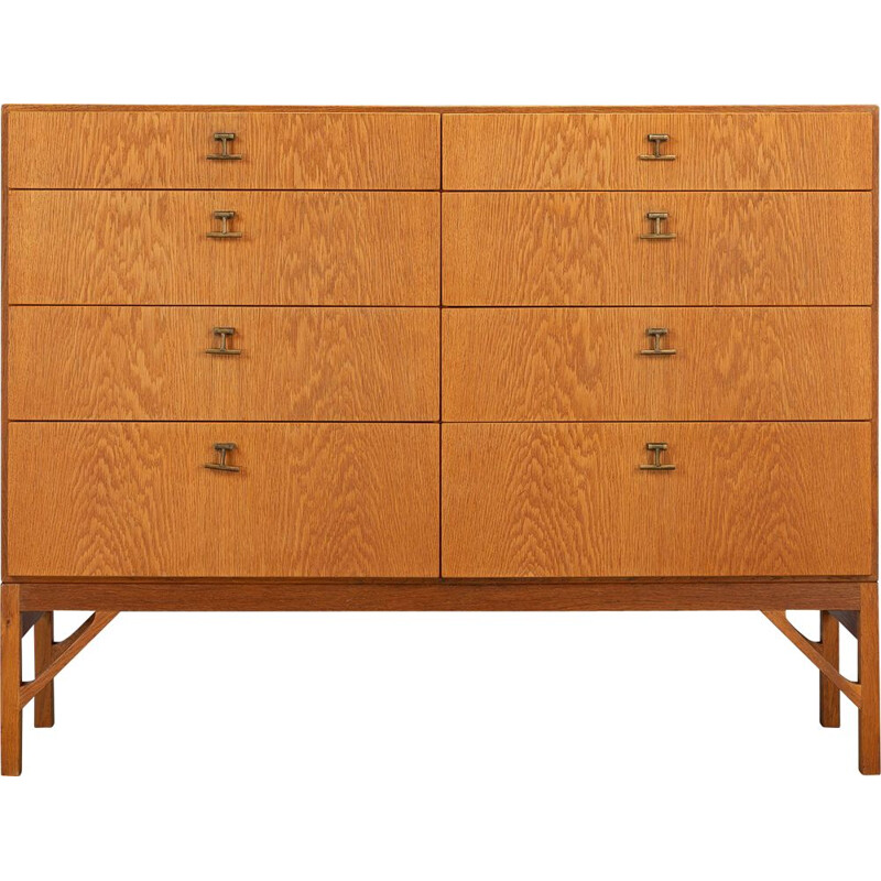 Vintage Oak N 234 Chest of drawers by Børge Mogensen for FDB Møbler, Danish 1960s