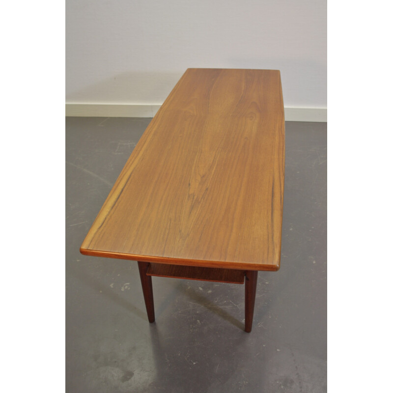 Danish coffee table in teak - 1960s