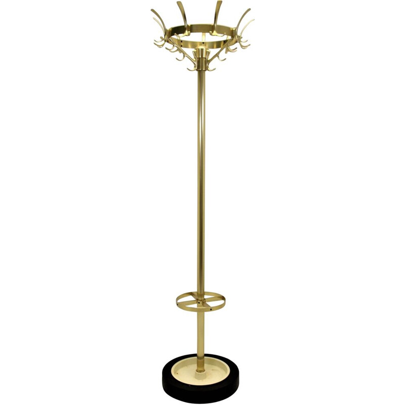 Vintage Golden crown vintage coat rack 1960