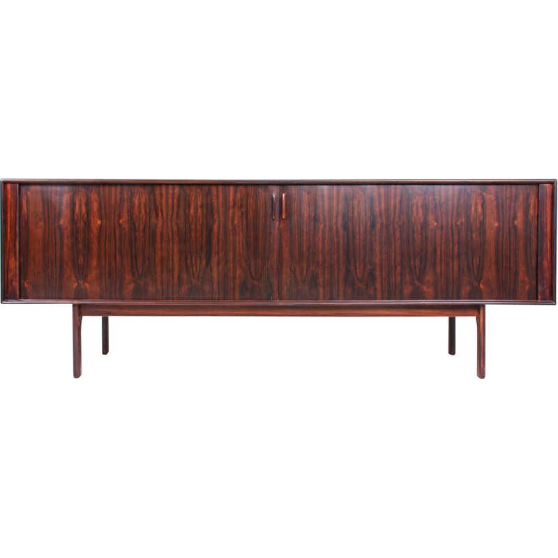 Vintage rosewood highboard by Bruno Hansen, Denmark 1960