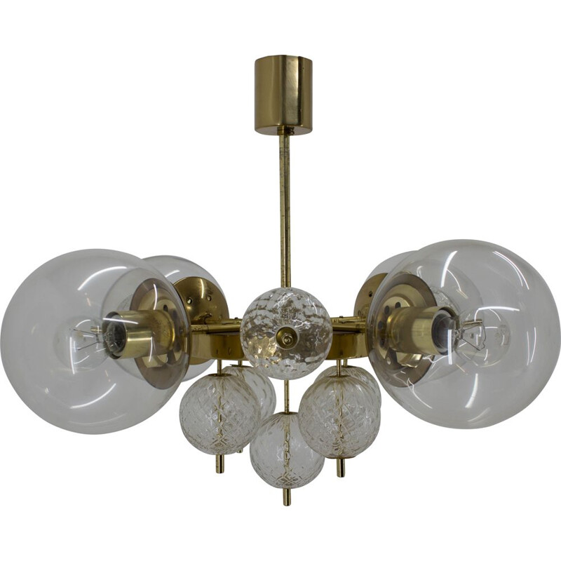 Large Chandelier by Kamenicky Senov, 1960s