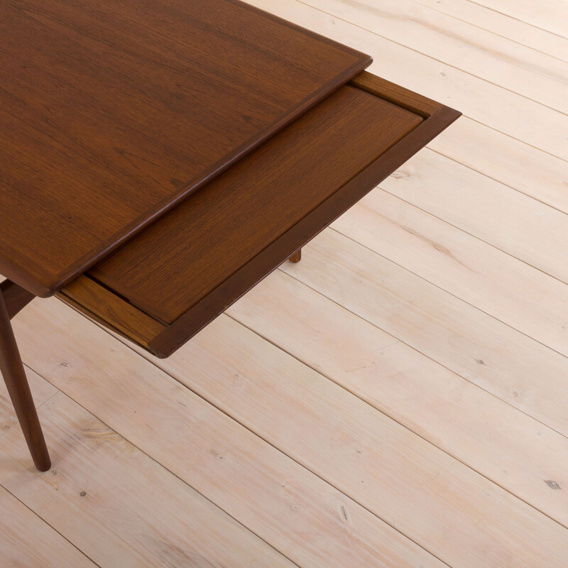 Vintage Johannes Andersen teak  extension table 1960s