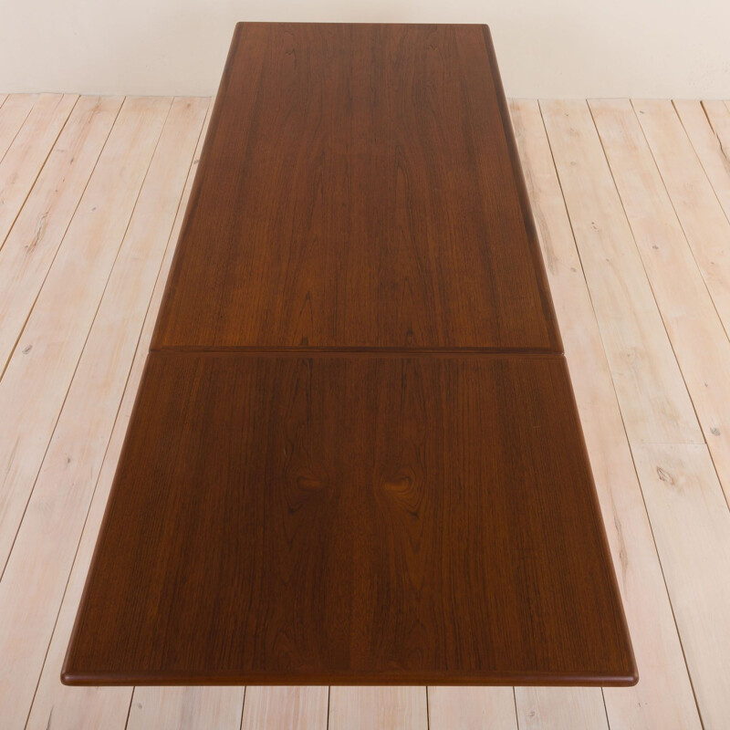 Vintage Johannes Andersen teak  extension table 1960s