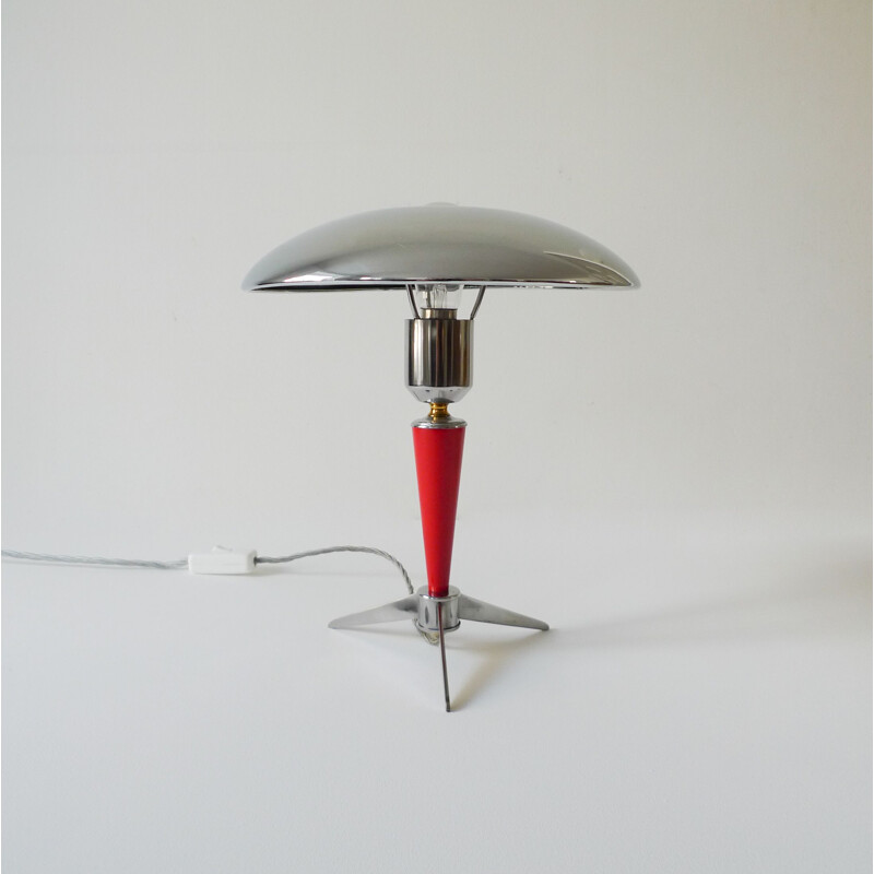 Vintage ILouis Kalff "Bijou" Table Lamp for Philips, Netherlands 1960s
