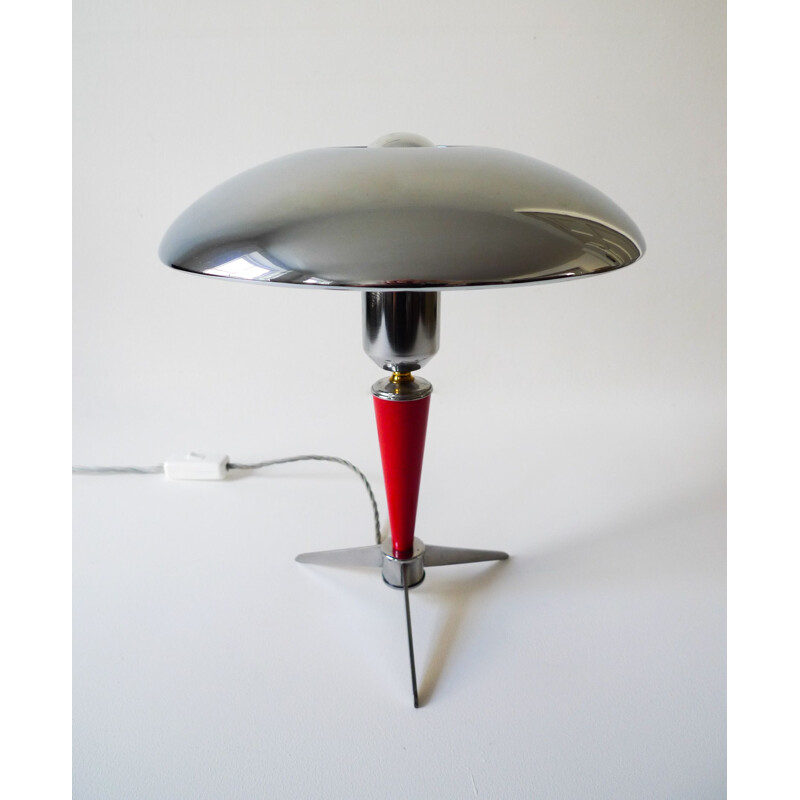 Vintage ILouis Kalff "Bijou" Table Lamp for Philips, Netherlands 1960s