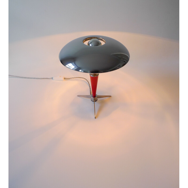 Vintage ILouis Kalff "Bijou" Table Lamp for Philips, Netherlands 1960s
