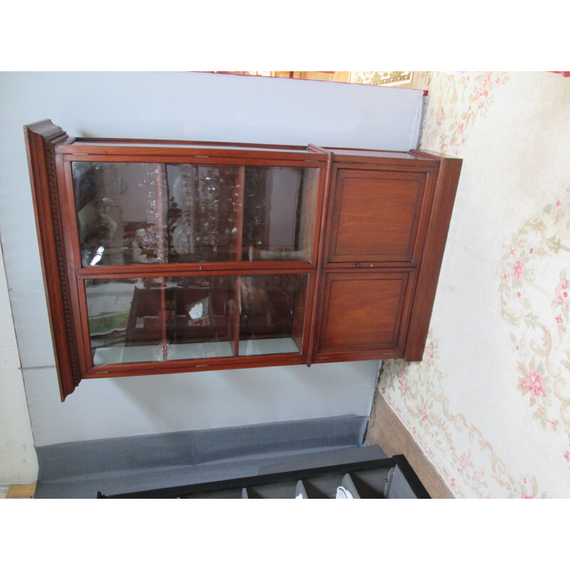 Vintage mahogany bookcase