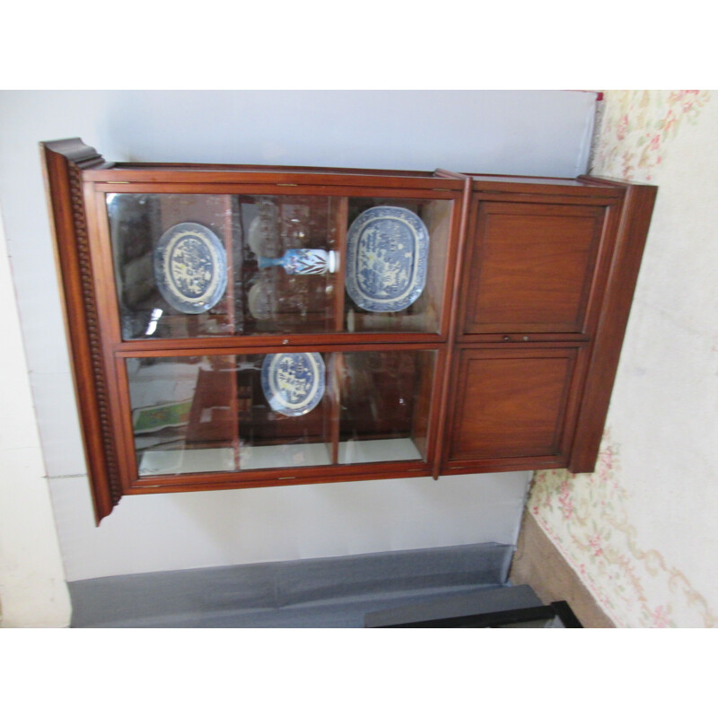 Vintage mahogany bookcase