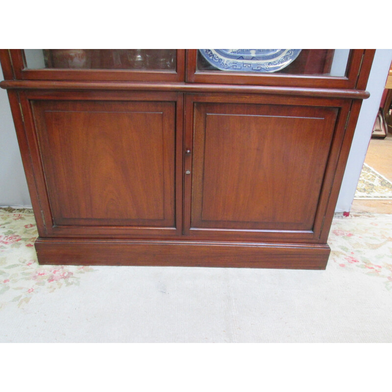 Vintage mahogany bookcase