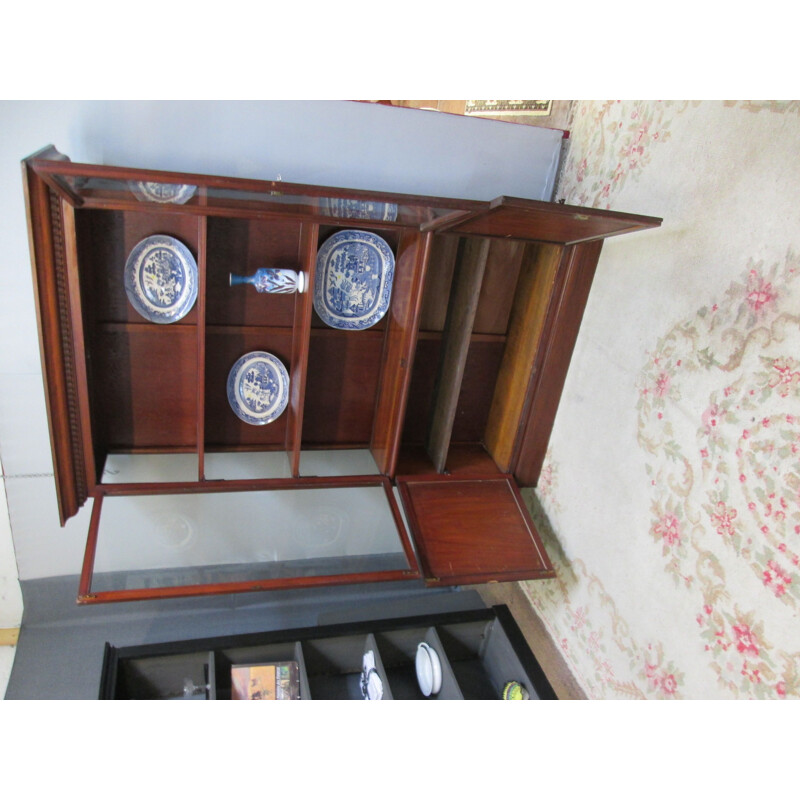 Vintage mahogany bookcase