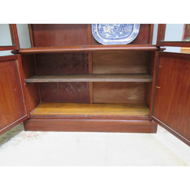 Vintage mahogany bookcase