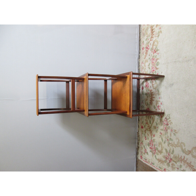 Vintage teak nesting tables