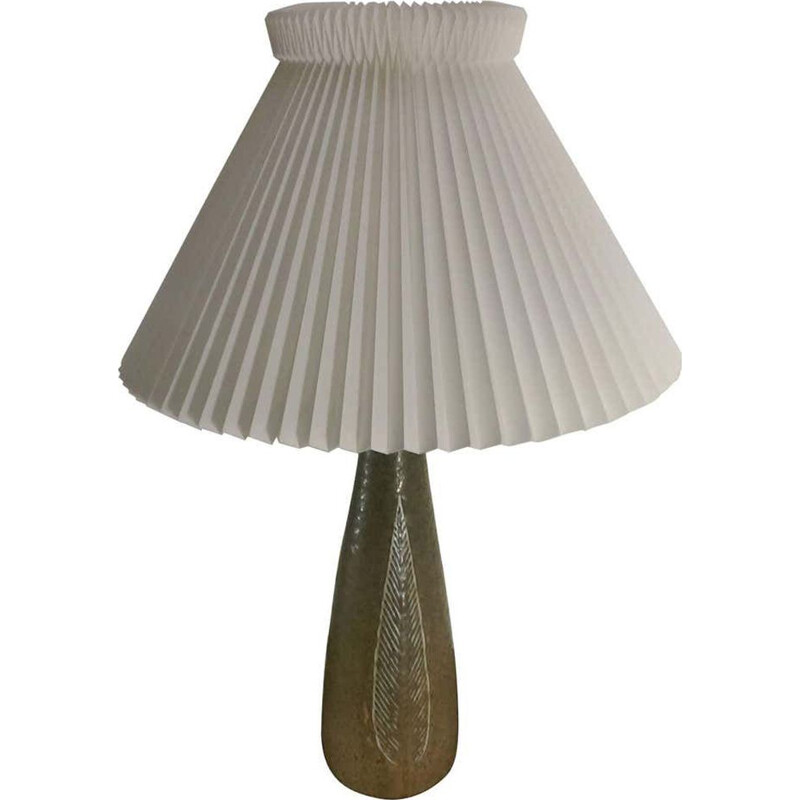 Lampe vintage en grès émaillé de Royal Copenhagen Gerd Bogelund Celadon, 1960