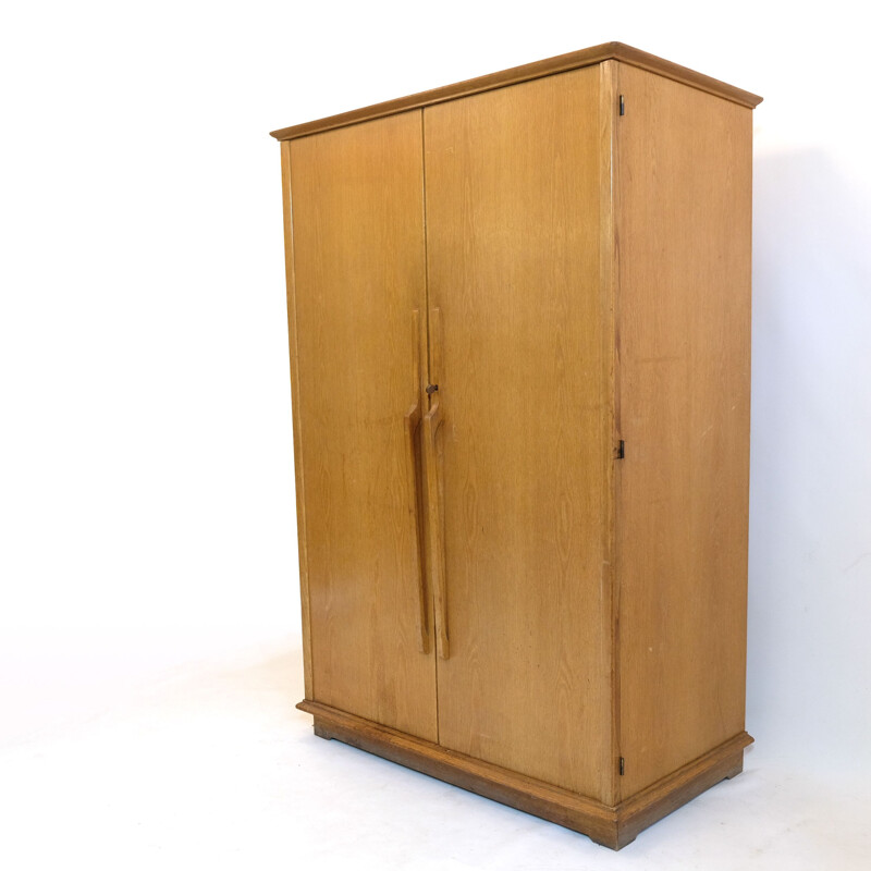 Vintage AA cupboard with ARHEC Marcel Gascoin 1950 wardrobe