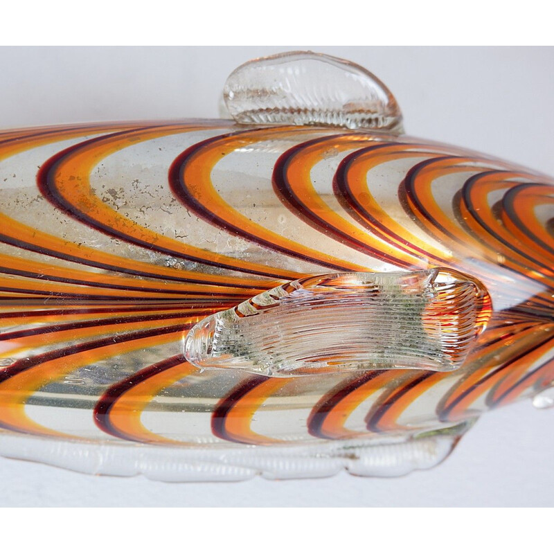 Vintage fish in Murano glass