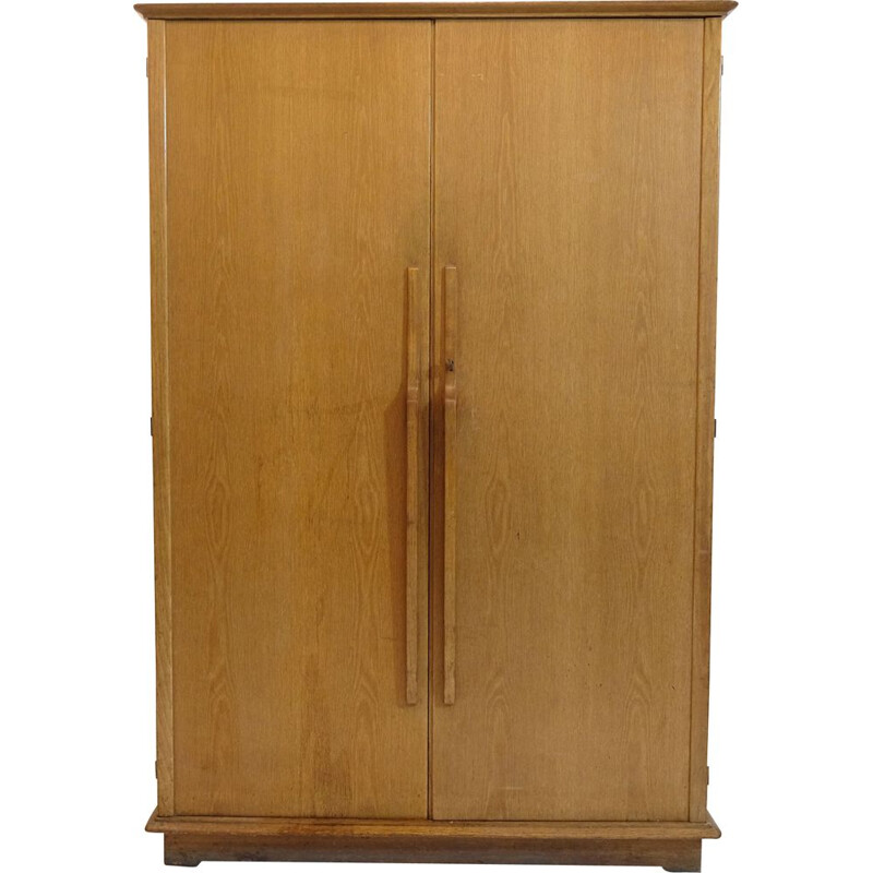 Vintage AA cupboard with ARHEC Marcel Gascoin 1950 wardrobe