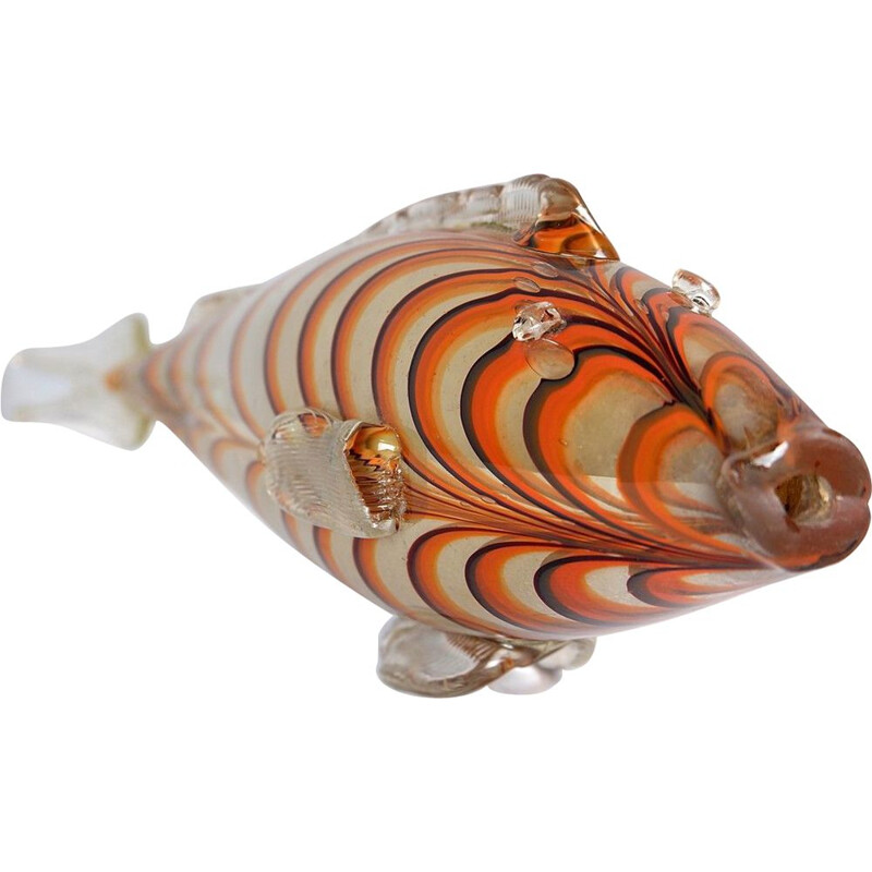 Vintage fish in Murano glass