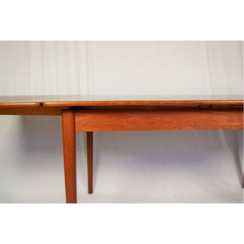 Vintage teak extending dining table  by Nils Jonsson Swedish 1960s