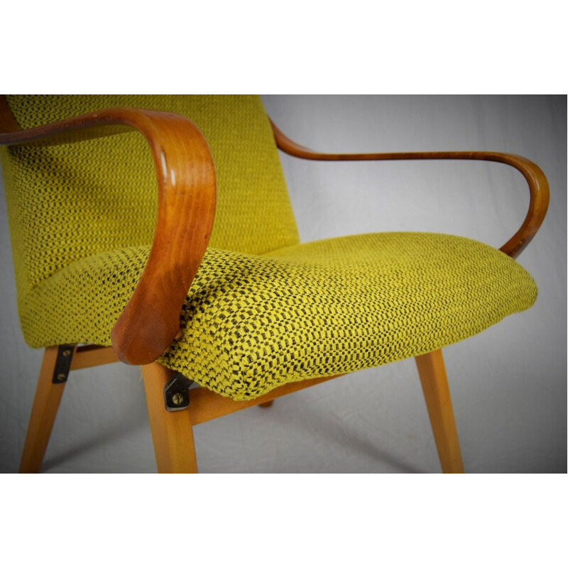 Vintage Armchair by Jaroslav Šmidek for Ton, Czech Republic, 1960s