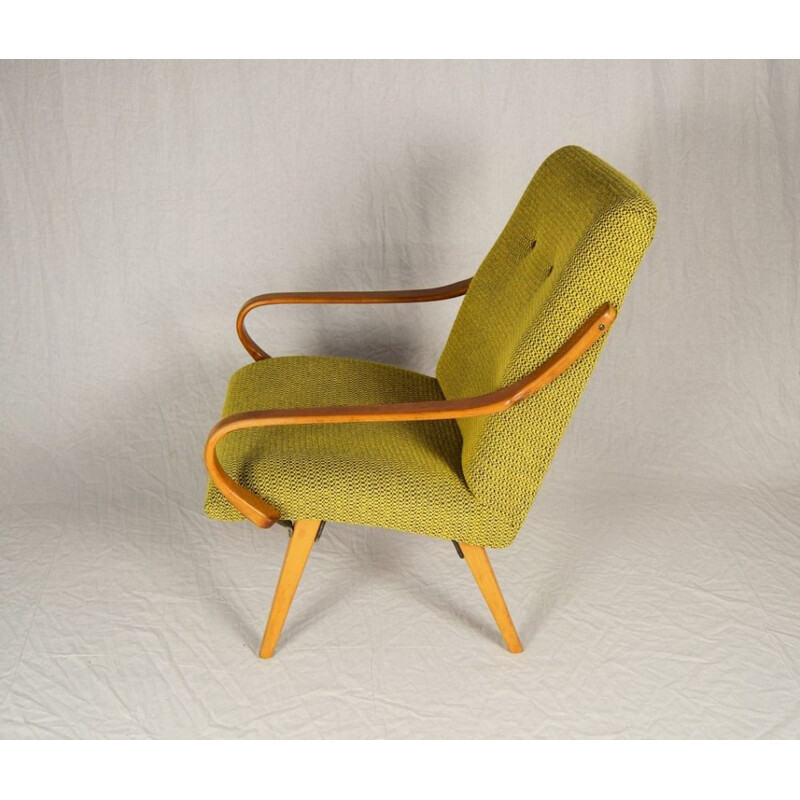 Fauteuil Vintage de Jaroslav Šmidek pour Ton, République tchèque 1960