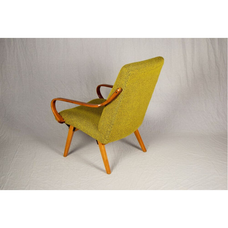 Vintage Armchair by Jaroslav Šmidek for Ton, Czech Republic, 1960s