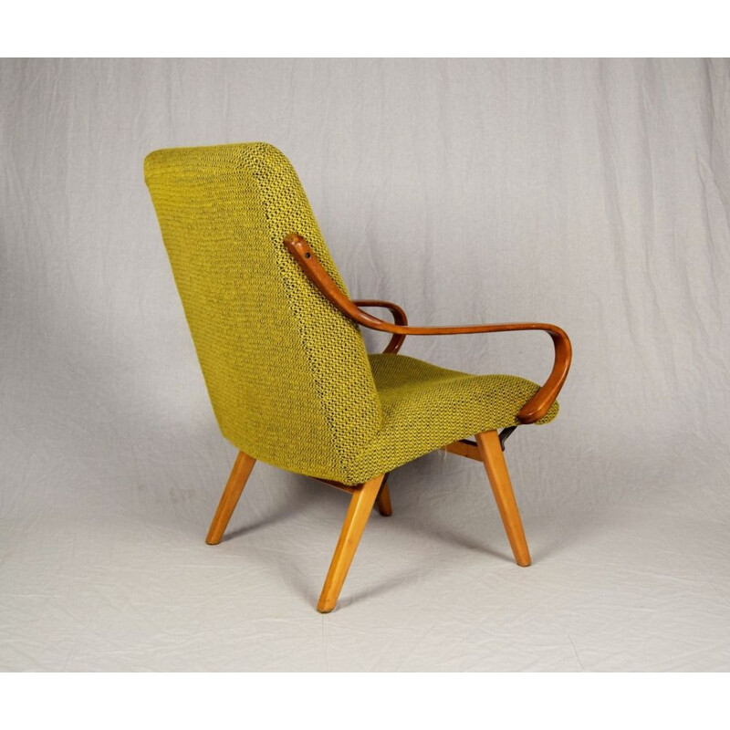 Vintage Armchair by Jaroslav Šmidek for Ton, Czech Republic, 1960s