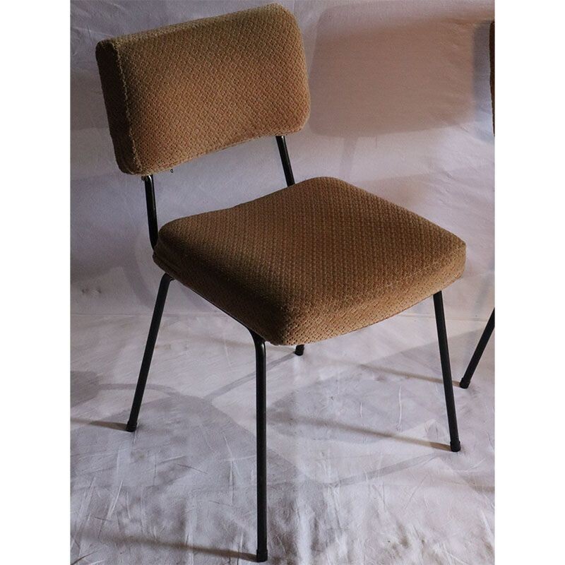 Pair of  vintage chairs André Simard by Airborne 1960