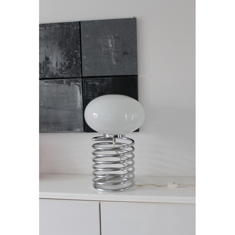 Lampe vintage spirale par Honsel