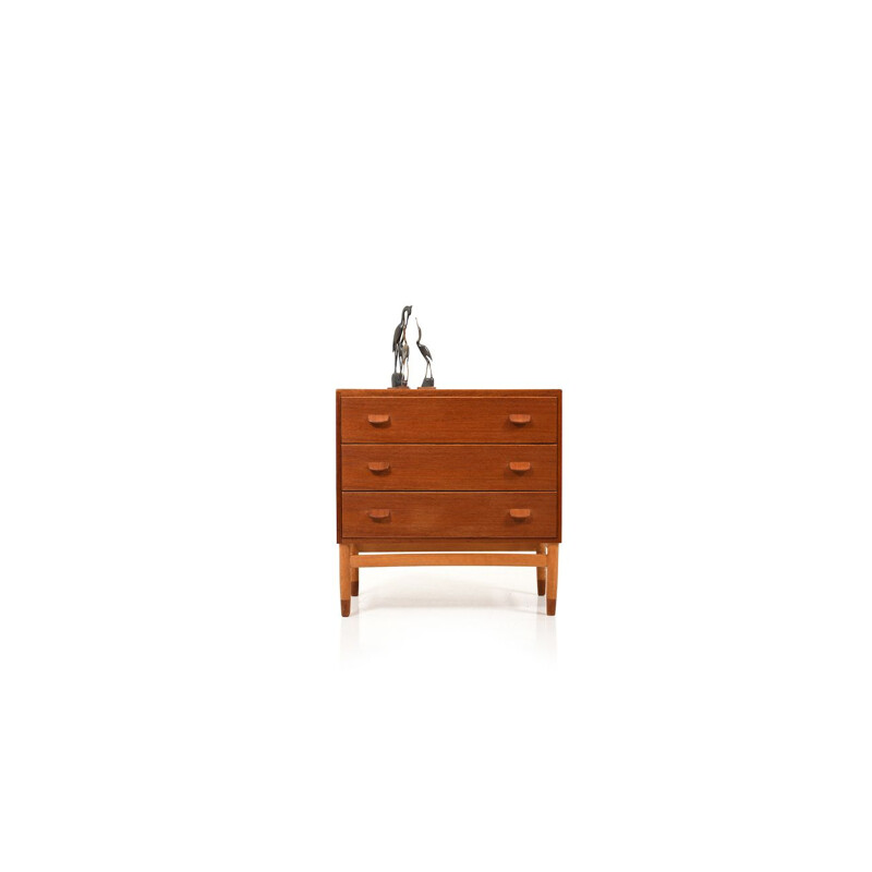 Mid Century TeakOak Chest by Poul M.Volther for FDB Danish