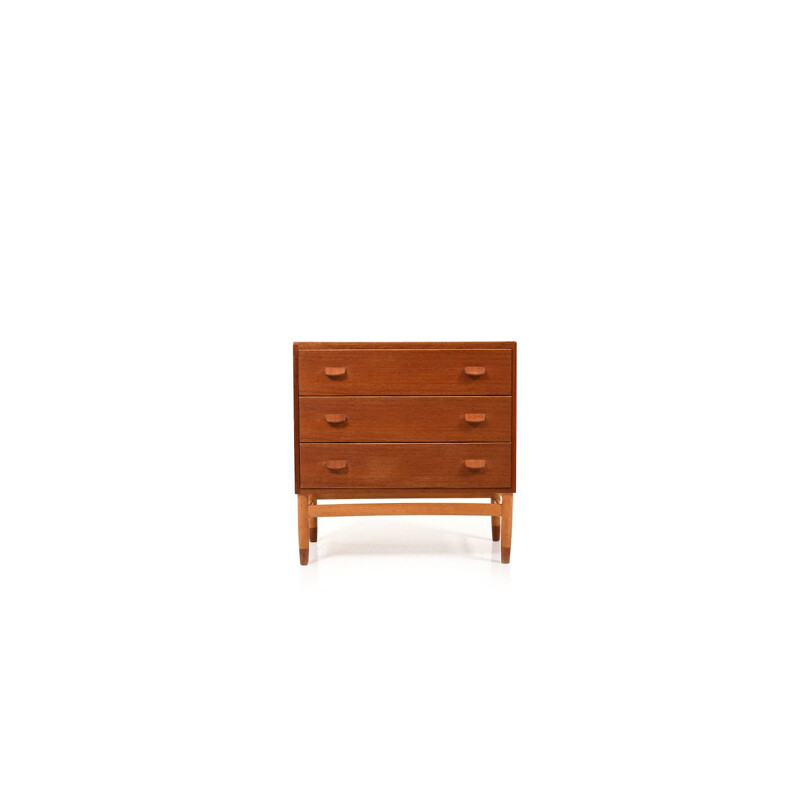 Mid Century TeakOak Chest by Poul M.Volther for FDB Danish