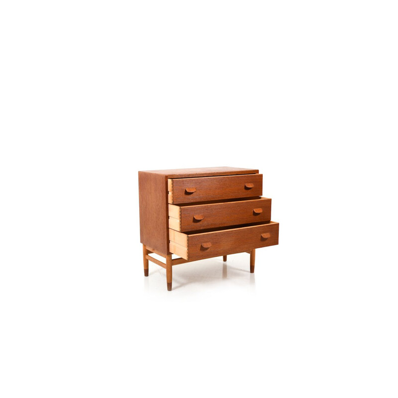 Mid Century TeakOak Chest by Poul M.Volther for FDB Danish