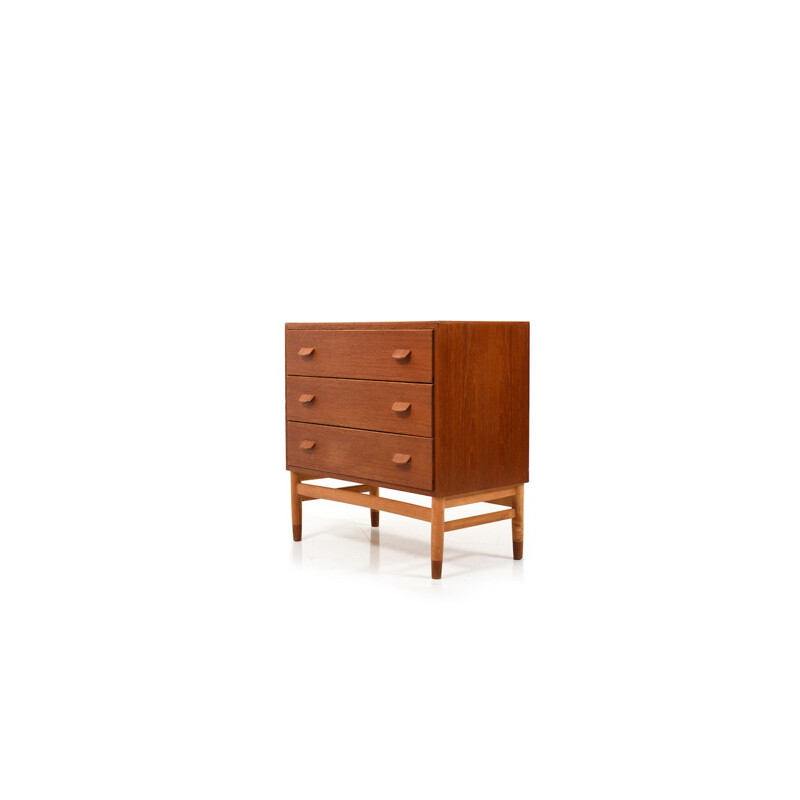 Mid Century TeakOak Chest by Poul M.Volther for FDB Danish