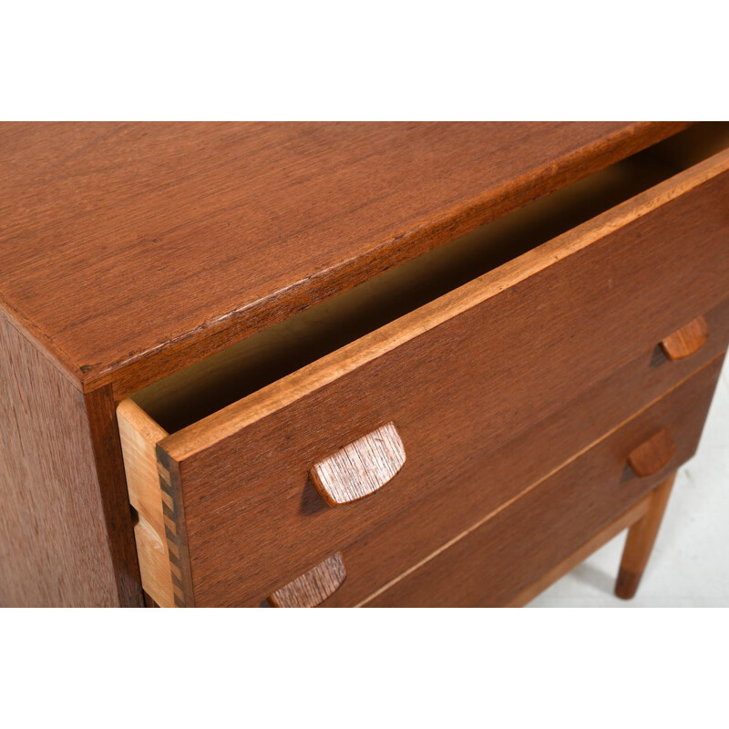 Mid Century TeakOak Chest by Poul M.Volther for FDB Danish