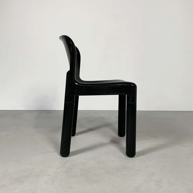 Vintage Plastic Chair Model 4875 by Carlo Bartoli for Kartell, 1970s