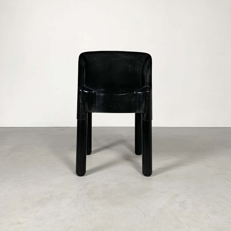 Vintage Plastic Chair Model 4875 by Carlo Bartoli for Kartell, 1970s