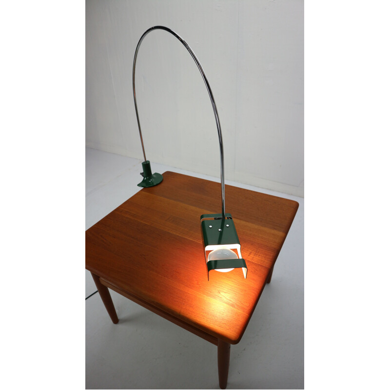Lampe de bureau ou de table vintage Joe Colombo O-Luce 1960