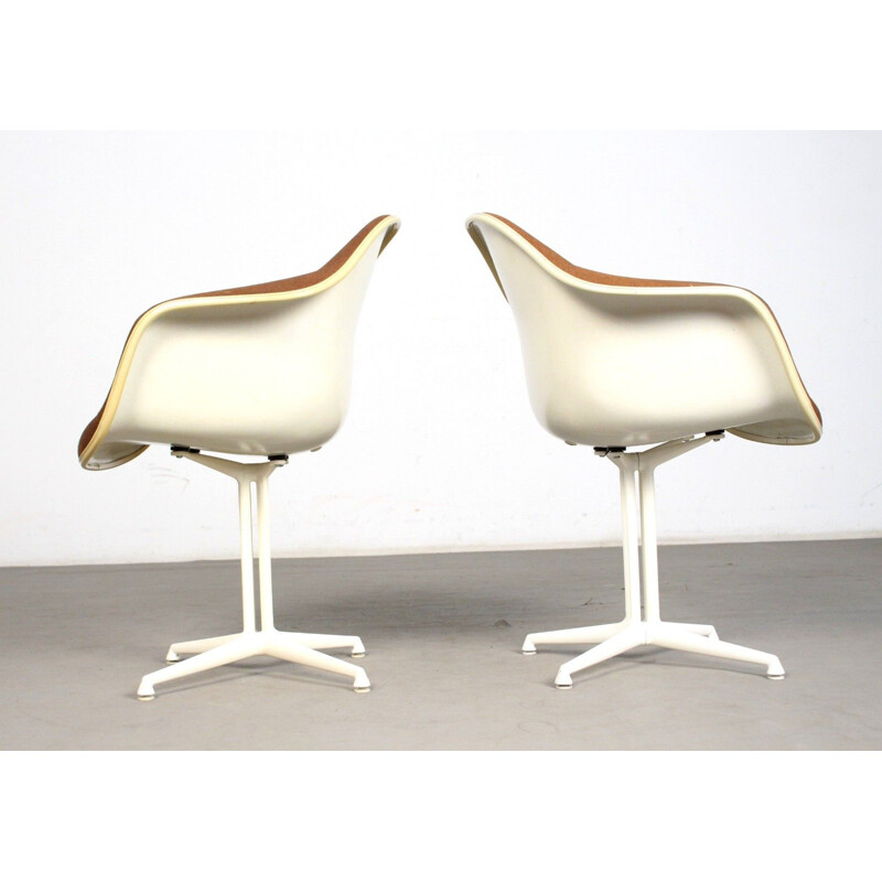 Pair of vintage Eames 'La Fonda' armchairs