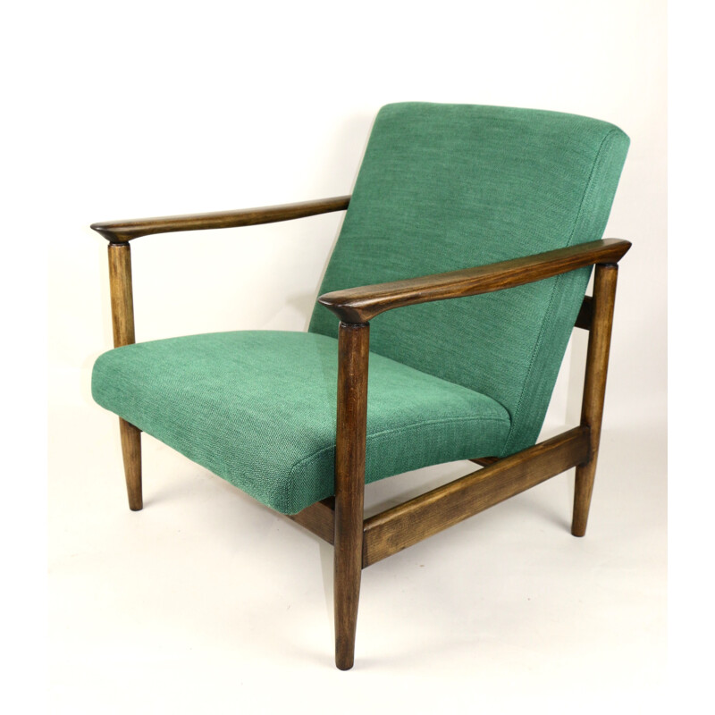 Vintage Green Armchair by Edmund Homa, 1970s