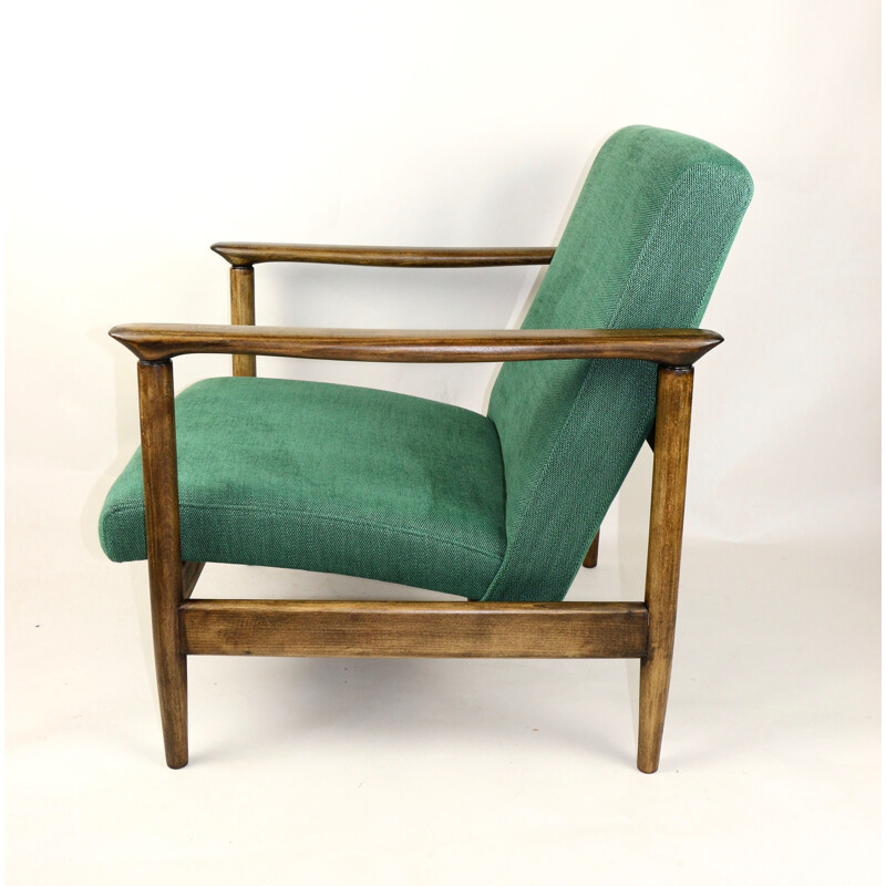 Vintage Green Armchair by Edmund Homa, 1970s