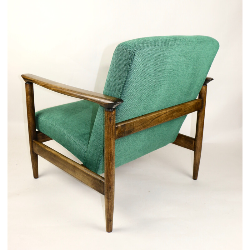 Vintage Green Armchair by Edmund Homa, 1970s