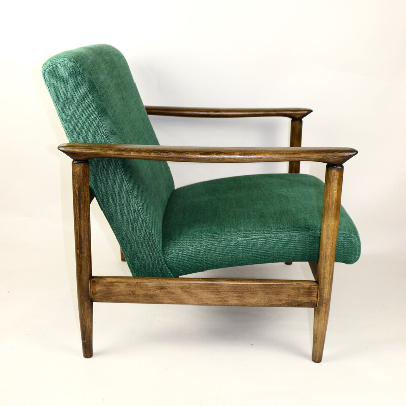 Vintage Green Armchair by Edmund Homa, 1970s