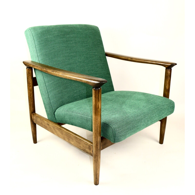 Vintage Green Armchair by Edmund Homa, 1970s