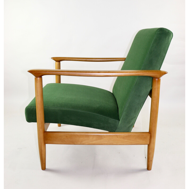 Vintage Green Armchair by Edmund Homa, 1970s