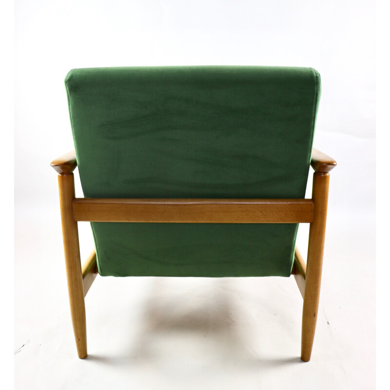 Vintage Green Armchair by Edmund Homa, 1970s