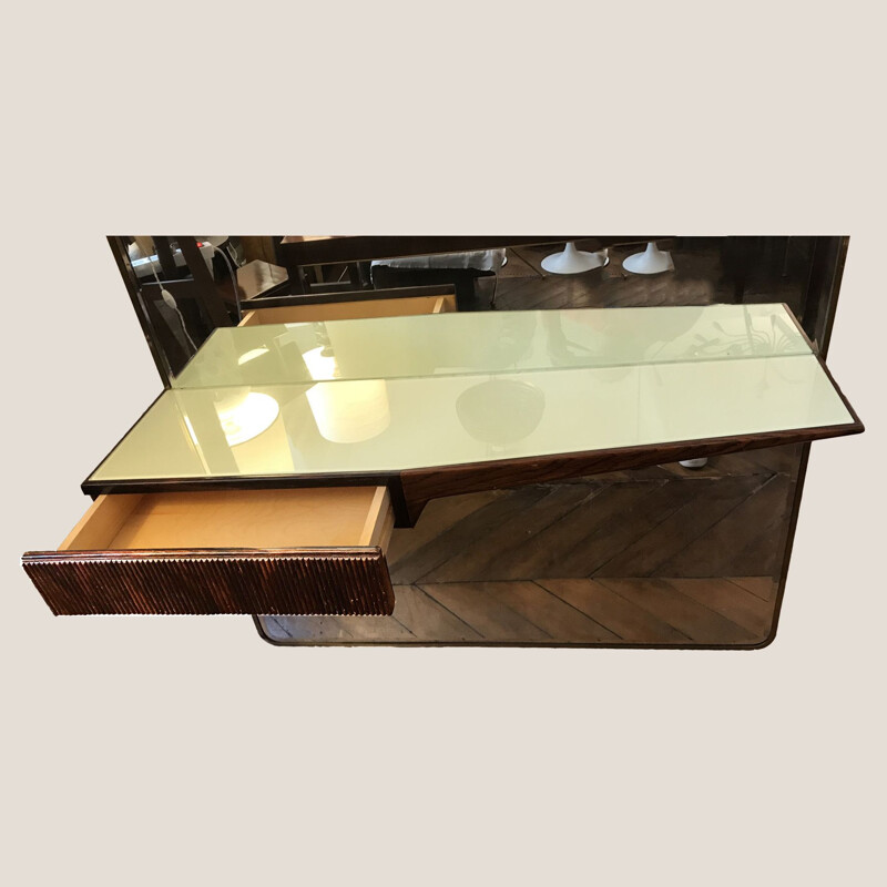 Miroir-console vintage italien 1970