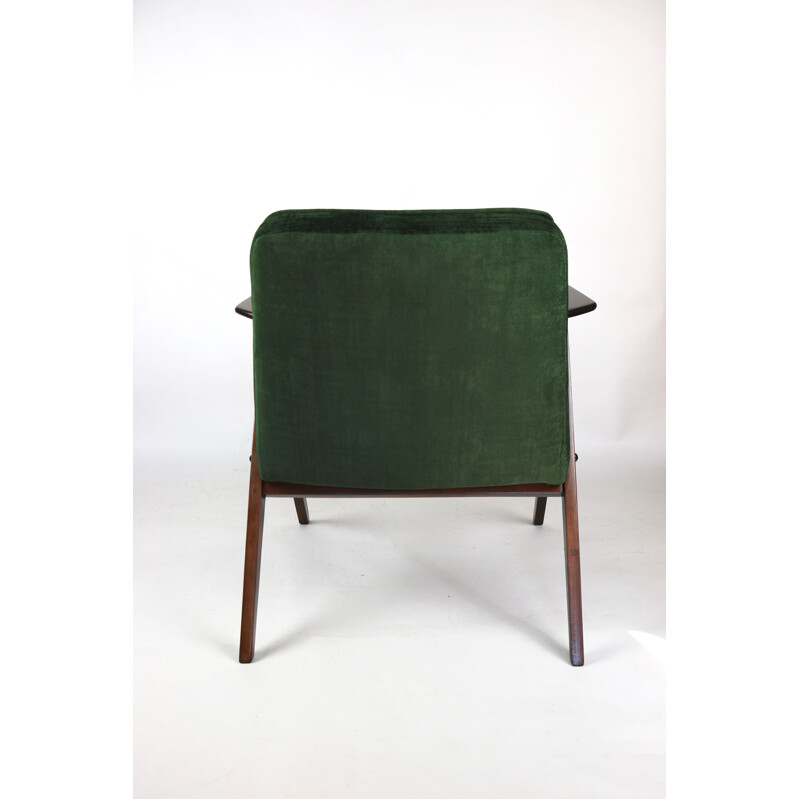 Vintage Green Armchair by Józef Chierowski, 1970s