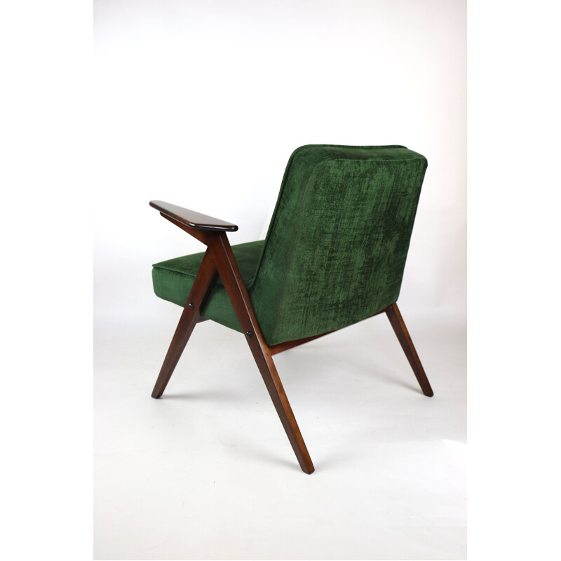 Vintage Green Armchair by Józef Chierowski, 1970s