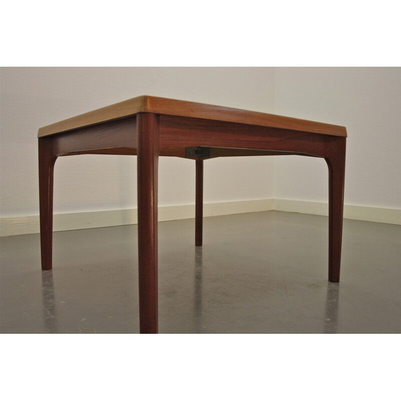 Mid-century Scandinavian coffee table in teak, Henning KJAERNULF - 1960s