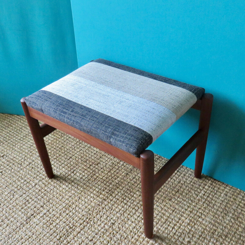 Vintage teak ottoman Denmark 1960