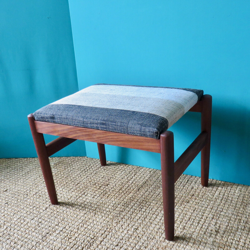 Vintage teak ottoman Denmark 1960